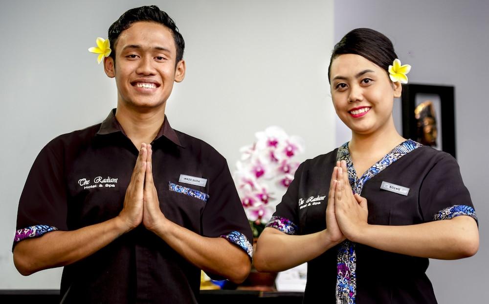 The Radiant Hotel & Spa Tuban Exterior foto