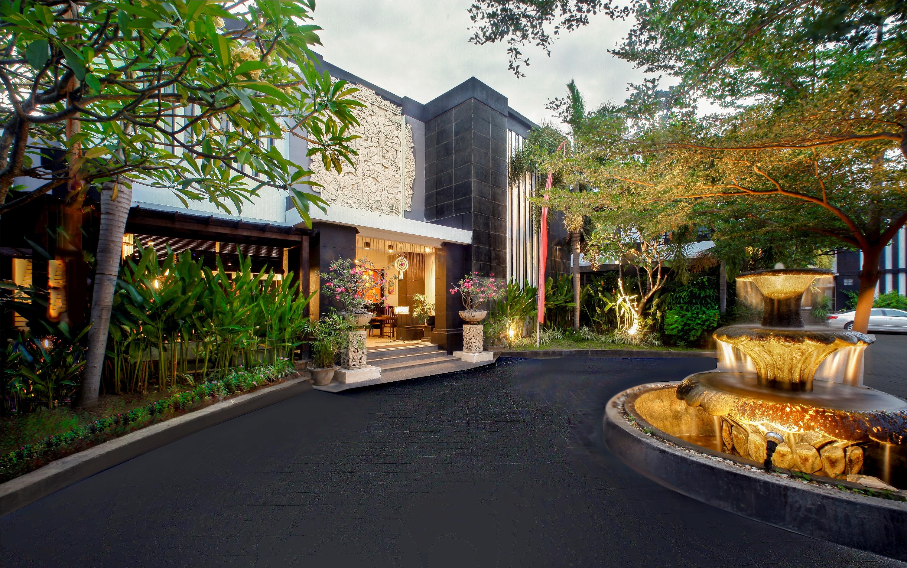 The Radiant Hotel & Spa Tuban Exterior foto